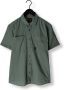 PME LEGEND Heren Overhemden Short Sleeve Shirt Ctn Linen Cargo Walker Groen - Thumbnail 6