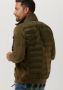 PME Legend Groene Jack Zip Jacket Fleece Mixed Padded Nylon - Thumbnail 5