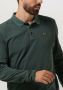 PME LEGEND Heren Polo's & T-shirts Long Sleeve Polo Pique Garment Dye Groen - Thumbnail 4