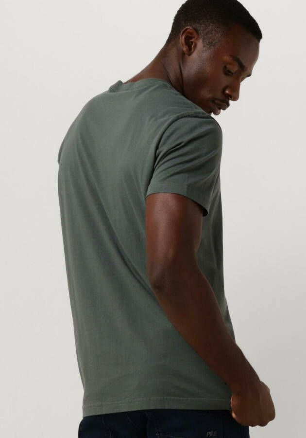 PME LEGEND Heren Polo's & T-shirts Short Sleeve R-neck Single Jersey Groen
