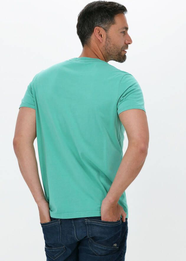 PME Legend Groene T-shirt Short Sleeve R-neck Single Jersey Gd