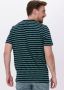 PME Legend Groene T shirt Short Sleeve R neck Space Yd Striped Jersey - Thumbnail 4