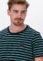 PME Legend Groene T-shirt Short Sleeve R-neck Space Yd Striped Jersey - Thumbnail 5