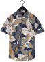 PME Legend Multi Casual Overhemd Short Sleeve Shirt Print On Ctn Slub - Thumbnail 3