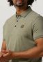 PME Legend Olijf Polo Short Sleeve Polo Fine Pique All Over Print - Thumbnail 5