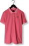 PME Legend Roze Polo Short Sleeve Polo Pique Garment Dye - Thumbnail 6
