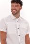 PME Legend Witte Casual Overhemd Short Sleeve Shirt Ctn linen - Thumbnail 5