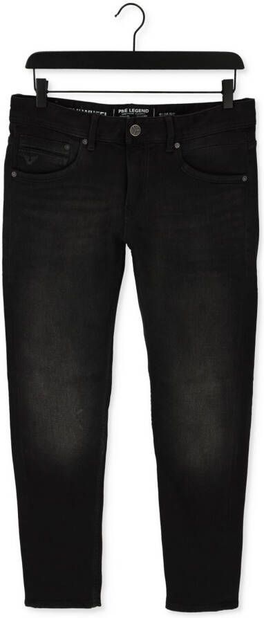 PME Legend Zwarte Slim Fit Jeans Tailwheel True Soft Black