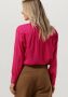 POM AMSTERDAM Dames Blouses Milly Fiery Pink Roze - Thumbnail 5