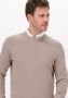 Profuomo Pullover beige pptj1a0031 Bruin Heren - Thumbnail 5