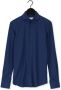 Profuomo Donkerblauwe Casual Overhemd Japanese Knitted - Thumbnail 4