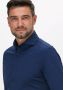 Profuomo Donkerblauwe Casual Overhemd Japanese Knitted - Thumbnail 6