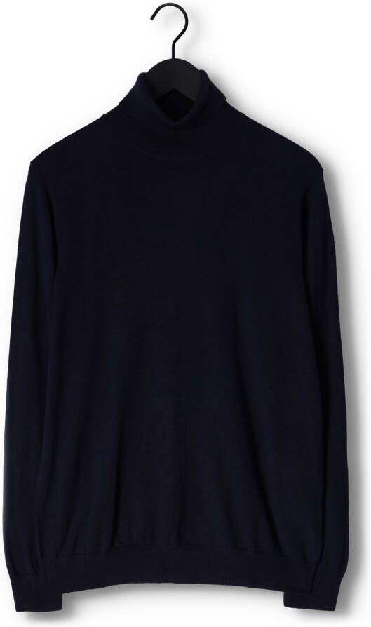 Profuomo Donkerblauwe Coltrui Pullover Roll Neck