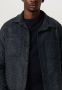 PROFUOMO Heren Overhemden Overshirt Knit Check Donkerblauw - Thumbnail 2