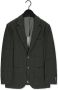 PROFUOMO Heren Colberts Jacket Knitted Ho Donkergroen - Thumbnail 2