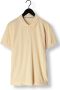 PROFUOMO Heren Polo's & T-shirts Ppuj10039 Geel - Thumbnail 4