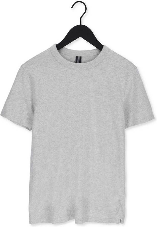 PROFUOMO Heren Polo's & T-shirts T-shirt Short Sleeve Jersey Grijs