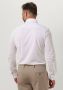 Profuomo Witte Klassiek Overhemd Knitted Shirt - Thumbnail 5