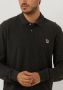 PS PAUL SMITH Heren Polo's & T-shirts Mens Slim Fit Ls Polo Shirt Zebra Antraciet - Thumbnail 2