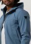 PUREWHITE Heren Jassen Softshell Jacket With Rubberbadge At Sleeves Blauw - Thumbnail 2