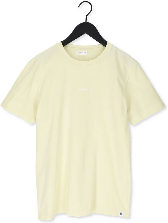 Purewhite Gele T-shirt 22010121