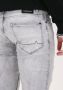 Pure Path Vervaagde Grijze Denim Jeans Gray Heren - Thumbnail 4