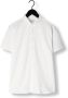 Purewhite Witte Casual Overhemd Melange Ss Basic Shirt - Thumbnail 3