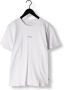 PUREWHITE Heren Polo's & T-shirts Tshirt With Small Logo On Chest And Big Back Print Wit - Thumbnail 5