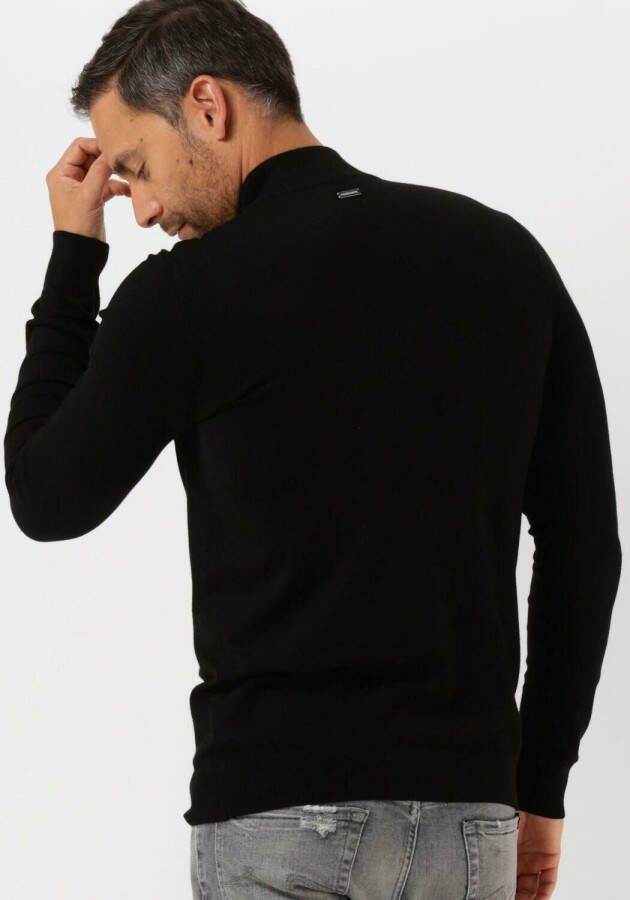 PUREWHITE Heren Truien & Vesten Essential Knit Mockneck Ls Zwart