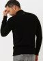 PUREWHITE Heren Truien & Vesten Essential Knit Mockneck Ls Zwart - Thumbnail 4