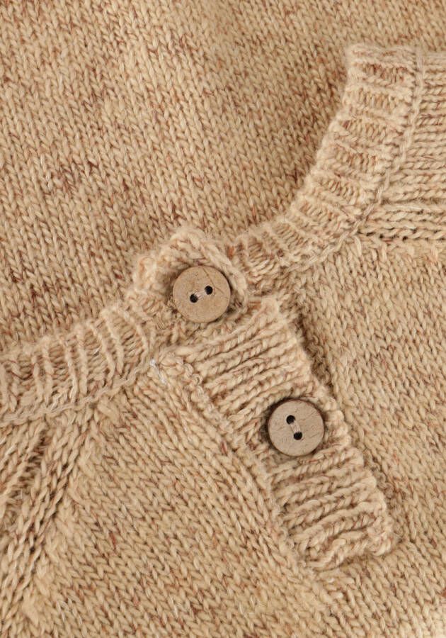 QUINCY MAE Baby Tops & T-shirts Speckled Knit Sweater Beige