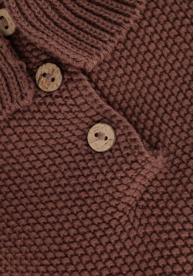 QUINCY MAE Baby Truien & Vesten Ruffle Collar Knit Sweater Bruin-5Y