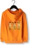 Raizzed hoodie Bernando met tekst oranje Sweater Tekst 104 - Thumbnail 4