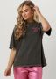 Refined Department T-shirt Maggy met backprint antraciet - Thumbnail 5