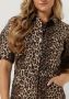 Refined Department playsuit Soy met panterprint bruin zwart - Thumbnail 3