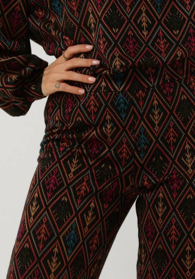 Refined Department Zwarte Flared Broek Abba