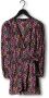 Refined Department Lotte Zwarte Mini Jurk Multicolor Dames - Thumbnail 3