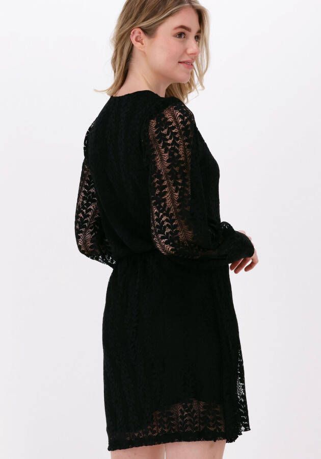 Refined Department Zwarte Mini Jurk Louisa