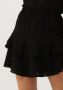 REFINED DEPARTMENT Dames Rokken Viv Woven Ruffle Skirt Zwart - Thumbnail 2