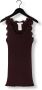 ROSEMUNDE Dames Tops & T-shirts Babette Silk Top W Lace Bruin - Thumbnail 3
