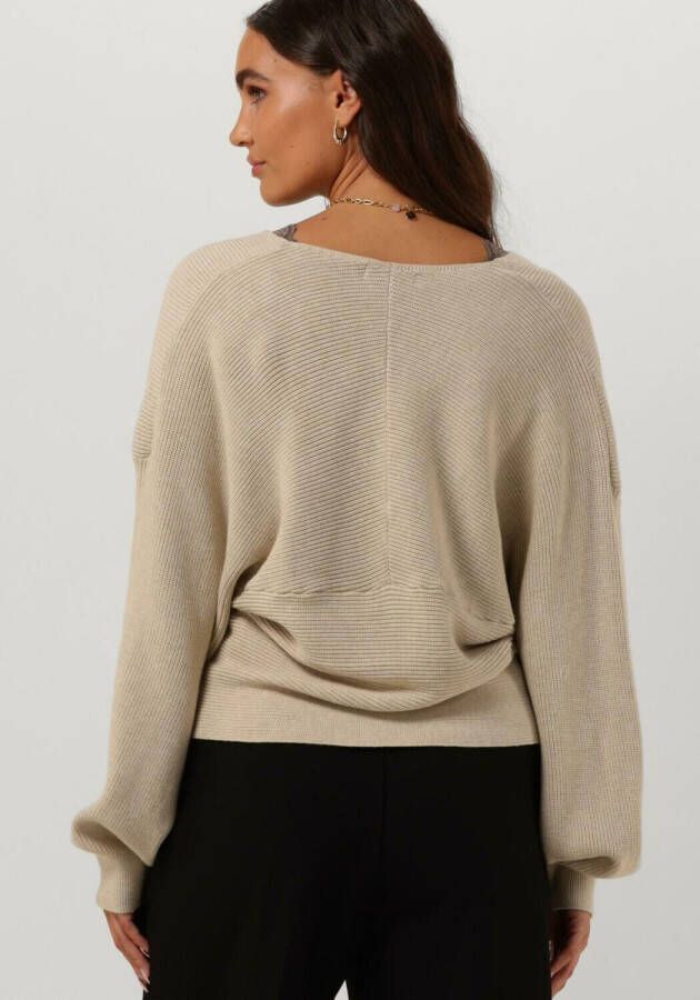 ROSEMUNDE Dames Tops & T-shirts Babette Silk Top W Lace Taupe