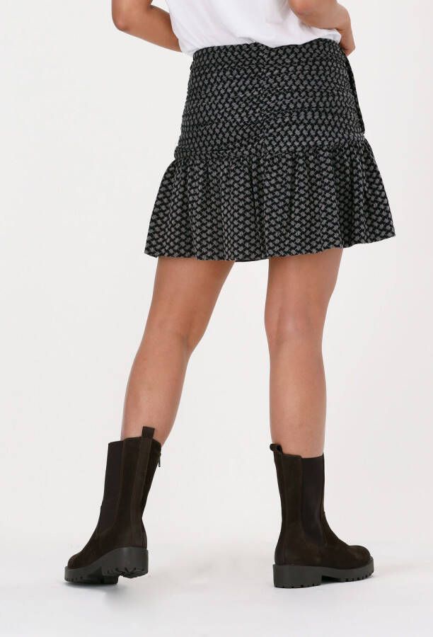 Rough Studios Antraciet Minirok Zahara Skirt