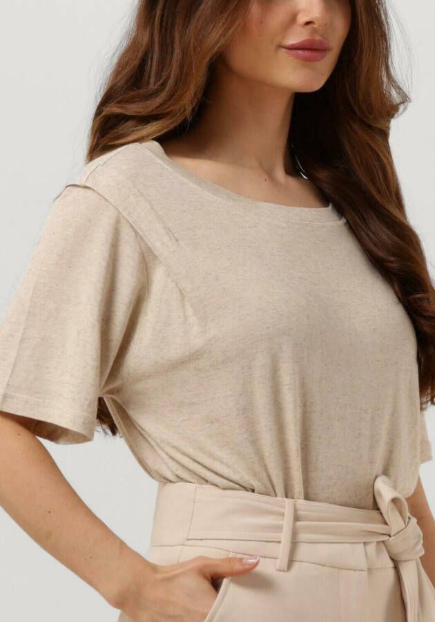 Ruby Tuesday Beige Top Chase Tee