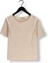 RUBY TUESDAY Dames Tops & T-shirts Chase Tee Beige - Thumbnail 3