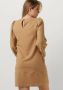 RUBY TUESDAY Dames Jurken Ronalee Round Collar Dress Bruin - Thumbnail 4