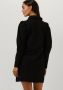 RUBY TUESDAY Dames Jurken Rozzyn Collar Dress With Placket And Sleeve Detail Zwart - Thumbnail 4