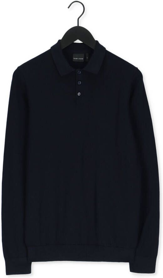 SAINT STEVE Heren Polo's & T-shirts Berend Donkerblauw