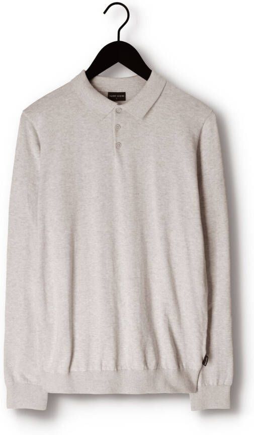 SAINT STEVE Heren Polo's & T-shirts Berend Lichtgrijs