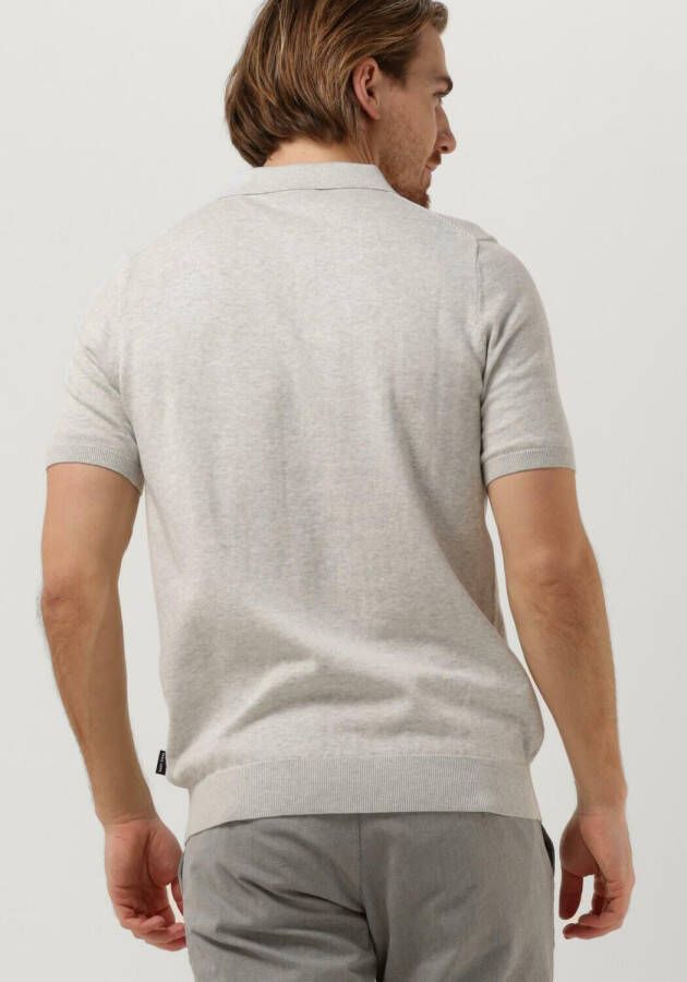 SAINT STEVE Heren Polo's & T-shirts Chris Lichtgrijs