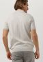 SAINT STEVE Heren Polo's & T-shirts Chris Lichtgrijs - Thumbnail 3